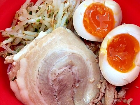 餃子のタレで！簡単★汁なしピリ辛うどん